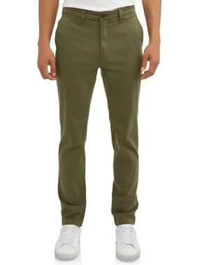 George Green Slim Straight Chino Pants Size 34x30